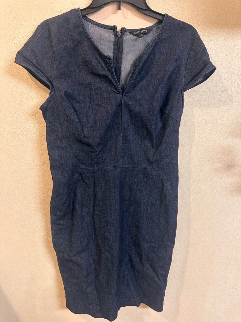 Banana Republic Dark Blue Denim Top